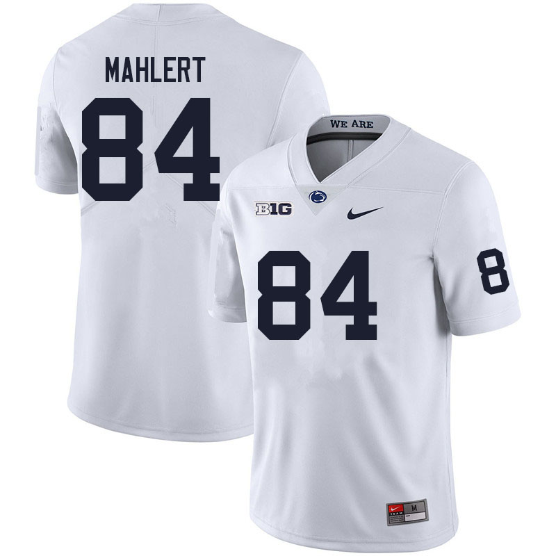 Men #84 Jan Mahlert Penn State Nittany Lions College Football Jerseys Sale-White